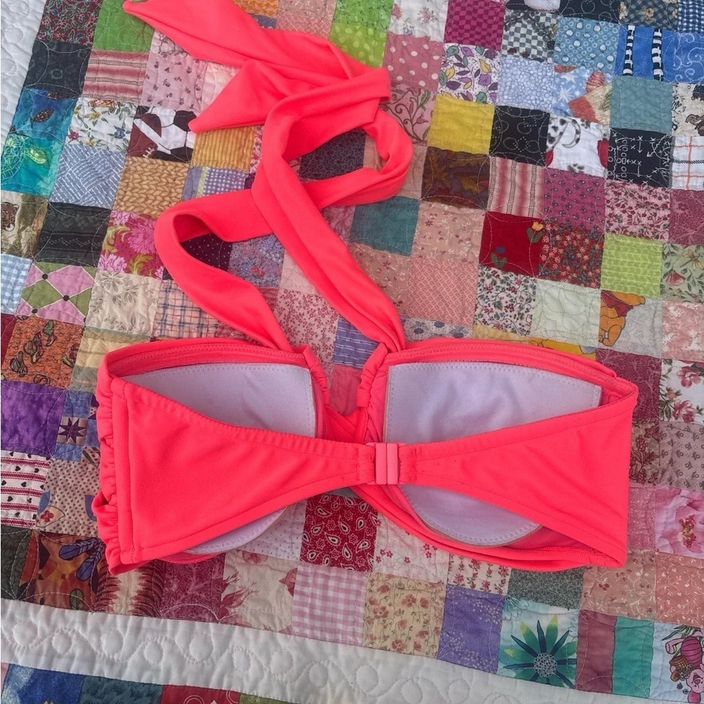 Seafolly Bright Coral Hipster Bikini Bottom